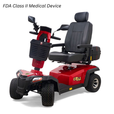 Eagle AT 4 Wheel - 500 lbs. Capacity – Batteries Included #GR596