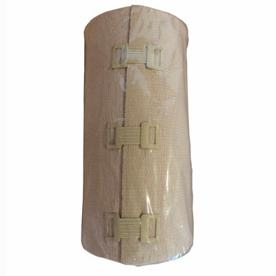 Elastic Bandage Flex-Master™ Standard Compression Clip Detached Closure Tan NonSterile