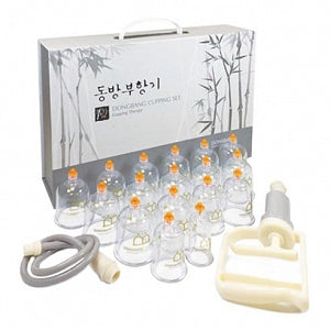 10-Piece Compact Plastic Cupping Set