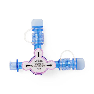 Medline ENFit Quick Switch Valve for Nonsterile Feeding Devices