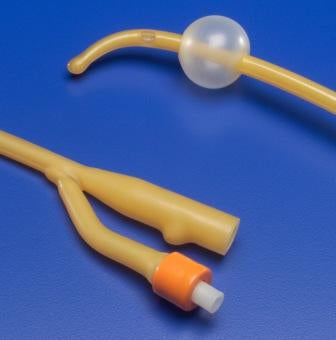 Foley Catheter Ultramer™ 2-Way Coude Tip 5 cc Balloon 12 Fr. Hydrogel Coated Latex