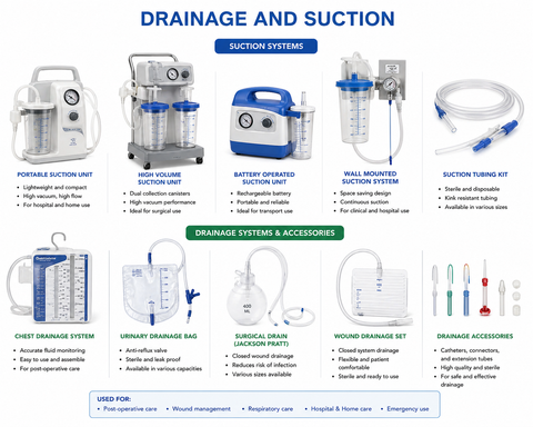 Drainage and Suction