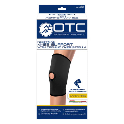 KNEE SUPP NEOP OPEN PAT BL #0306BL