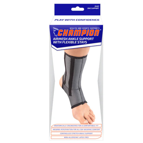 AIRMESH ANKLE SUPPORT W/STAYS #0463