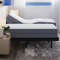 Ghostbed Luxe 13" Memory Foam Mattress with Adjustable Base