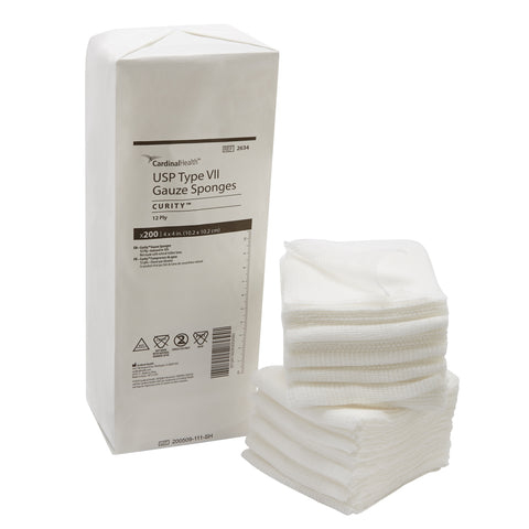 USP Type VII Gauze Sponge Curity™ Gauze Square NonSterile