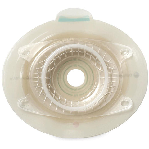 Coloplast Ostomy Barrier 16914 SenSura® Mio Click Precut, Standard Wear Elastic Adhesive 50 mm Flange Red Code System 1 Inch Opening