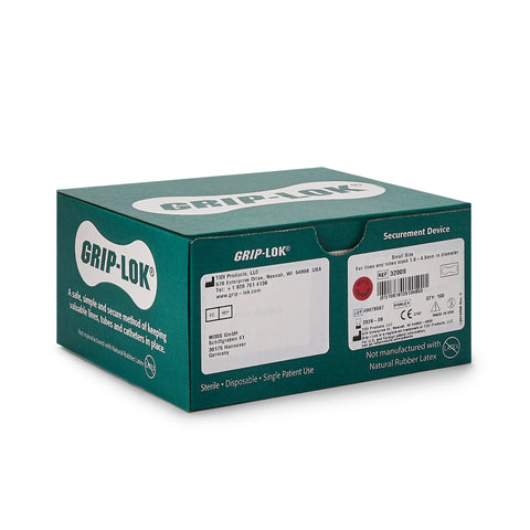 Tidi Foley Catheter / Line Securement Device Grip-Lok® Small, 3 Inch Length, Sterile #3200S