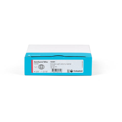 Coloplast Ostomy Barrier 16481 SenSura® Mio Flex Trim to Fit, Extended Wear Elastic Adhesive 50 mm Flange Red Code System 15 to 30 mm Opening