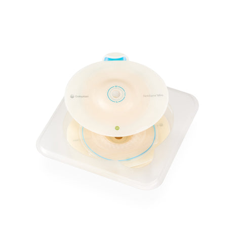 Coloplast Ostomy Barrier 16481 SenSura® Mio Flex Trim to Fit, Extended Wear Elastic Adhesive 50 mm Flange Red Code System 15 to 30 mm Opening