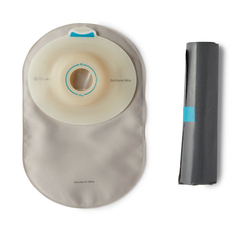 Coloplast Ostomy Pouch 16330 SenSura® Mio Convex One-Piece System 8-1/4 Inch Length, Maxi Convex Light, Pre-Cut 1 Inch Stoma Closed End