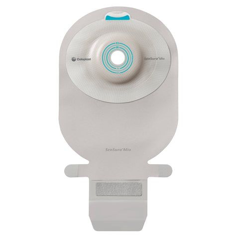 Coloplast Ostomy Pouch SenSura® 16742 Mio Convex One-Piece System 11 Inch Length, Maxi Convex Light, Pre-Cut 1-1/8 Inch Stoma Drainable