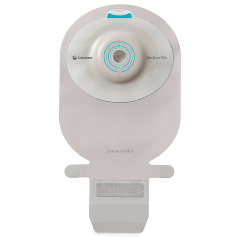 Coloplast Ostomy Pouch SenSura® 16705 Mio Convex One-Piece System 11 Inch Length, Maxi Soft Convex, Trim to Fit 5/8 to 1-5/16 Inch Stoma Drainable