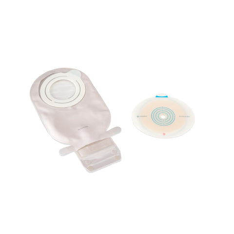 Coloplast Ostomy Pouch SenSura® 21009 Mio Two-Piece System Maxi Length Flat, Trim to Fit 3/8 to 1-7/8 Inch Stoma Drainable
