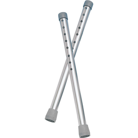 Drive Medical Tall Extension Legs with Wheels, Combo Pack (Adds 4") #10108WC