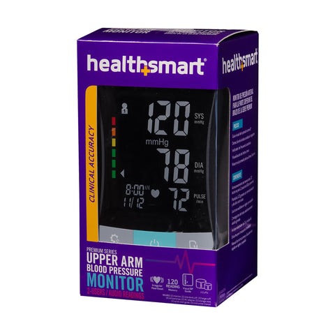 Home Automatic Digital Blood Pressure Monitor MABIS® Multiple Sizes Arm Nylon Cuff 23 - 40 cm Talking Model #04-655-001