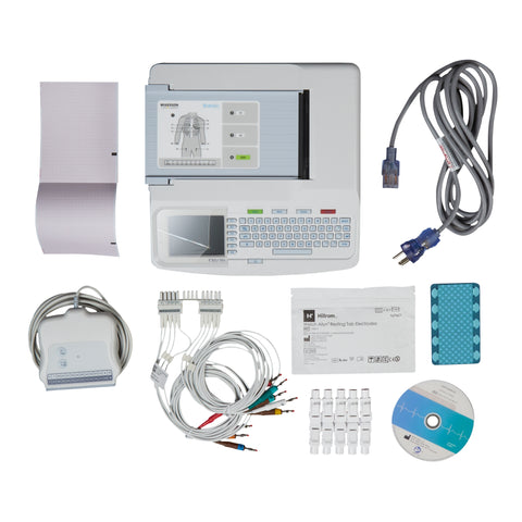 Electrocardiograph McKesson LUMEON™ and Burdick AC Power / Battery Operated LCD Display Resting #MLBUR150C-C1X