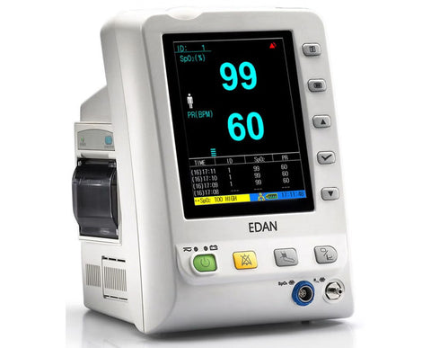 Vital Signs Monitor Edan® M3 Series Monitoring NIBP, SpO2 AC Power / Battery Operated #M3_NS, 1 EACH