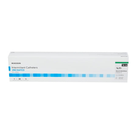 Urethral Catheter McKesson Straight Tip Uncoated PVC 14 Fr. 16 Inch #16-M1614