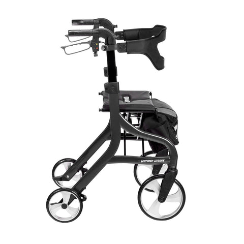 Drive Medical Nitro Sprint Rollator, Hemi