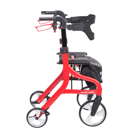 Drive Medical Nitro Sprint Rollator, Hemi
