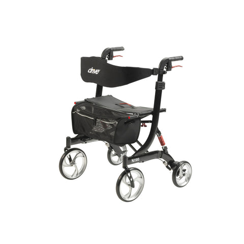 Drive Medical Nitro HD Rollator #10266HD-BK