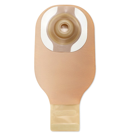 Hollister Ostomy Pouch Premier™ 8963 One-Piece System 12 Inch Length Soft Convex, Pre-Cut 1-1/8 Inch Stoma Drainable