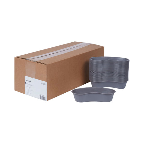 Emesis Basin McKesson Graphite 16 oz. Plastic Single Patient Use #56-80327