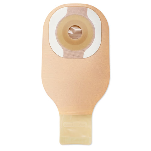 Hollister Ostomy Pouch Premier™ 8990 One-Piece System 12 Inch Convex, Precut 3/4 Inch Stoma Drainable