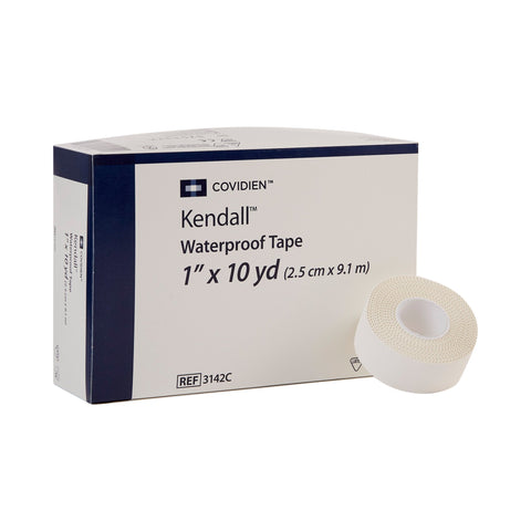 Medical Tape Kendall™ Waterproof Cloth White NonSterile