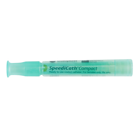 Coloplast Urethral Catheter SpeediCath® Compact Straight Tip Hydrophilic Coated Polyurethane 14 Fr. 2-3/4 Inch #28584