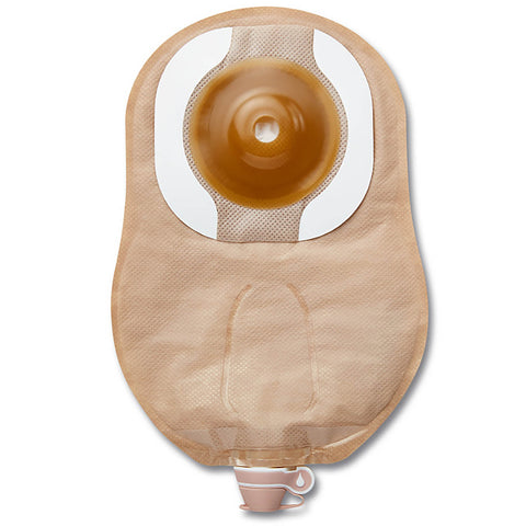 Hollister Urostomy Pouch Premier™ 84995 One-Piece System 9 Inch Length Convex, Pre-Cut 1-1/8 Inch Stoma Drainable