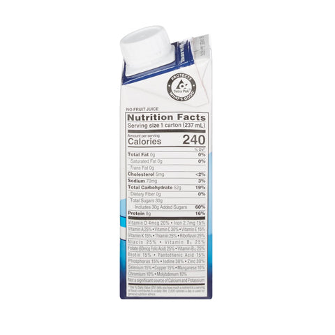 Oral Supplement Ensure® Clear Therapeutic Nutrition Mixed Berry Flavor Liquid 8 oz. Reclosable Carton #64900