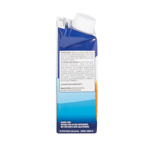 Oral Supplement Ensure® Clear Therapeutic Nutrition Apple Flavor Liquid 8 oz. Reclosable Carton #64903