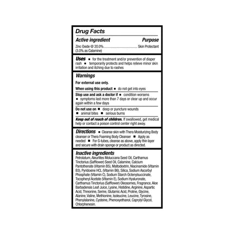 Skin Protectant Thera® Calazinc Body Shield 4 oz. Tube Scented Cream #53-CZ4