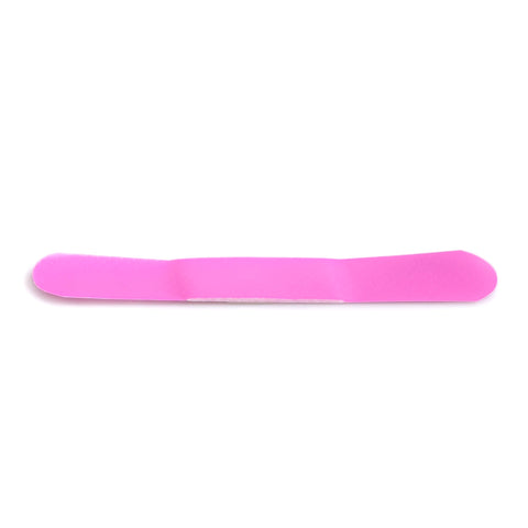 Adhesive Strip Plastic Rectangle Pink/Tan Sterile