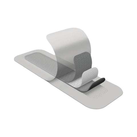Molnlycke Silver Foam Dressing Mepilex® Border Post Op AG 4 X 6 Inch Rectangle Sterile #498300