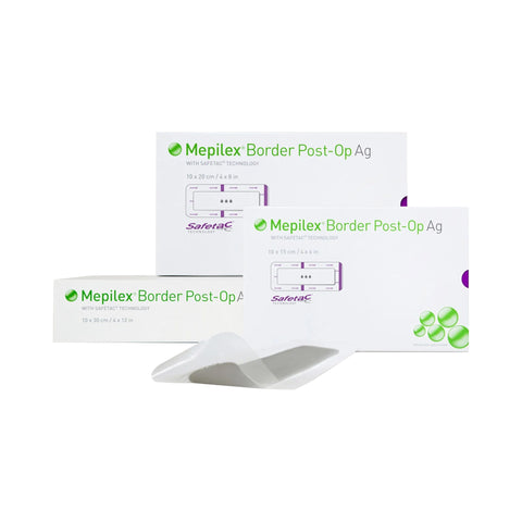 mepilex silver dressing Molnlycke Mepilex Ag Silver Foam Dressing, 4 X 4"