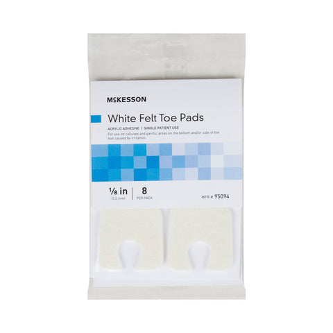 Callus Pad McKesson Pedi-Pad Size 105 Adhesive Backing Foot #95094