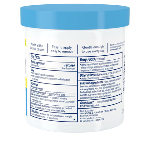 Diaper Rash Treatment Desitin® Rapid Relief 16 oz. Jar Unscented Ointment #514951600