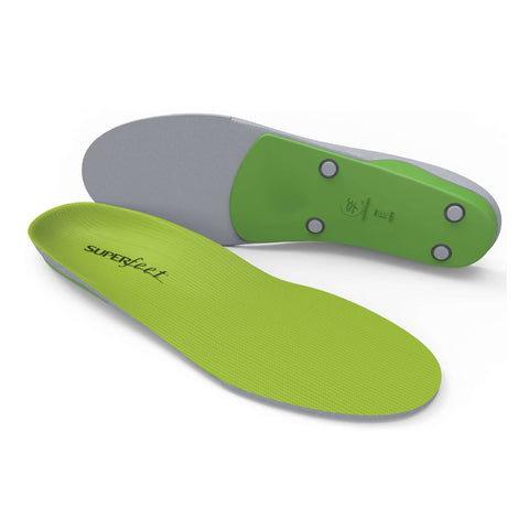 Wide Orthotic Insole Wide Foam Men 15.5 to 17 Green #15016