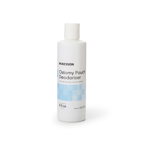 McKesson Ostomy Appliance Deodorant, 8 oz., Squeeze Bottle, Unscented #137-5720