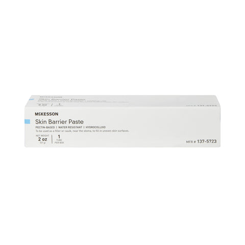 McKesson Ostomy Barrier Paste, 2 oz. Tube, Pectin-Based, Protective Skin Barrier #137-5723