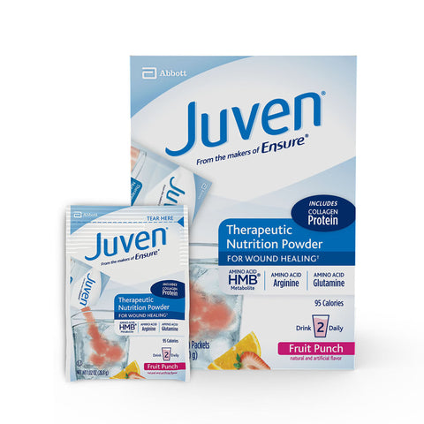 Oral Supplement Juven® Fruit Punch Flavor Powder 1.02 oz. Individual Packet #66680