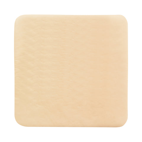 Thin Foam Dressing McKesson Lite 6 X 6 Inch Without Border Film Backing Silicone Gel Adhesive Square Sterile #4894