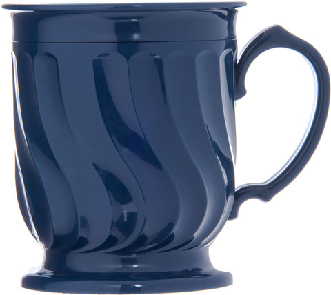 Mug Dinex® 8 oz. Plastic Midnight Blue Reusable #DX300050