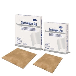 Hartmann Silver Alginate Dressing Sorbalgon® Ag 6 X 6 Inch Square Sterile #999610