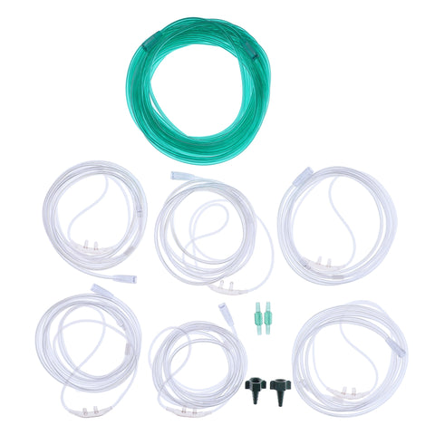 Patient Oxygen Kit with Cannula Tubing and Connectors #SO-2076