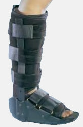 Replacement Liner Sidekick™ Fixed Malleable Upright, Breathable Fiber Leg Wrap, Removable Heel Pads