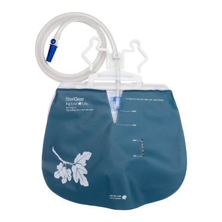 Urinary Drain Bag Fig Leaf™ Lite Anti-Reflux Valve Sterile 2000 mL Vinyl